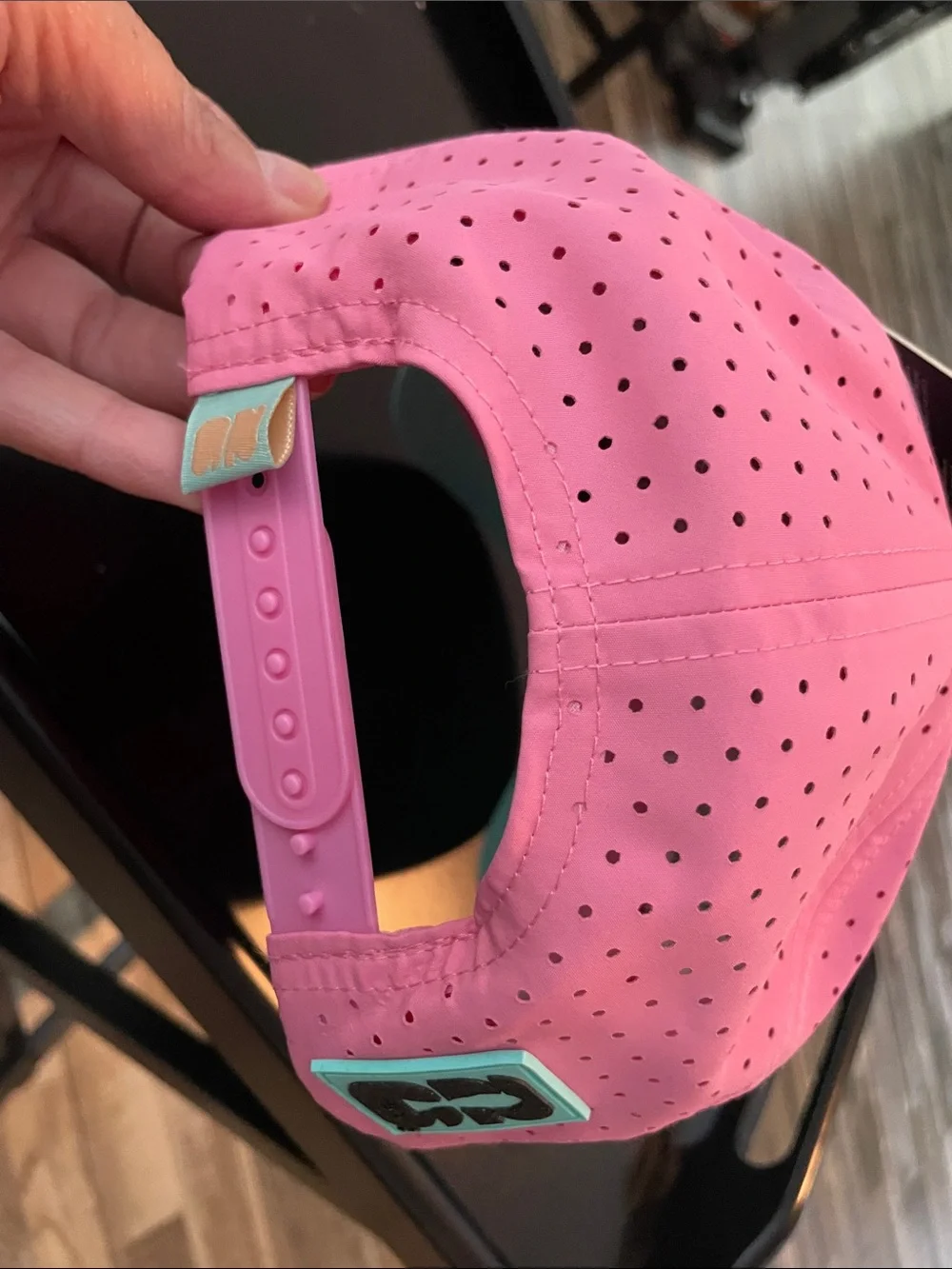 FIFA Pink Adult Snapback Hat with Multicolor Emblem - NWT